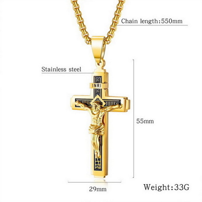 Men stainless steel necklace 2022-3-30-019